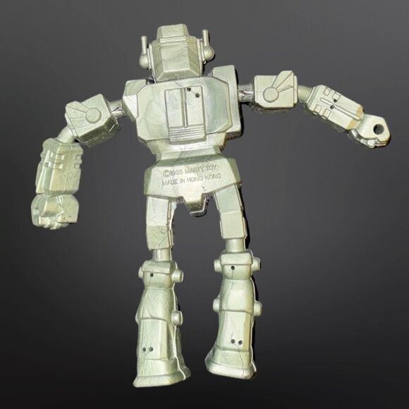 Vintage 1985 Mighty Bend-A-Bots “Zabo” Bendable Robot 4” B10 - Picture 2 of 6
